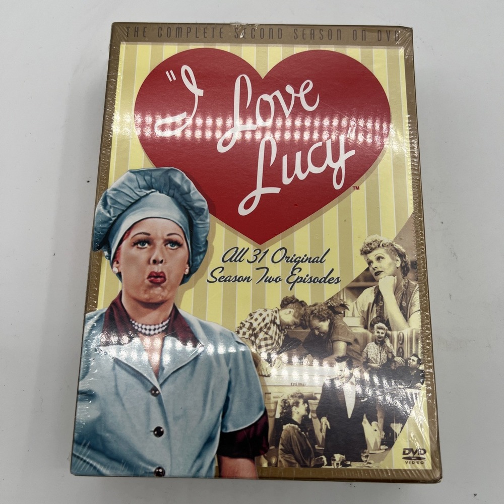 I Love Lucy - The Complete Second Season~31 Original Episodes [DVD] - NEW SEALED